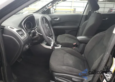 2019 Jeep Compass Sport из США, поврежденный, VIN 3C4NJCAB4KT727300